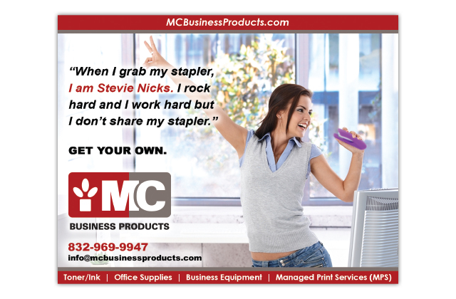 MC Business Products advertisement