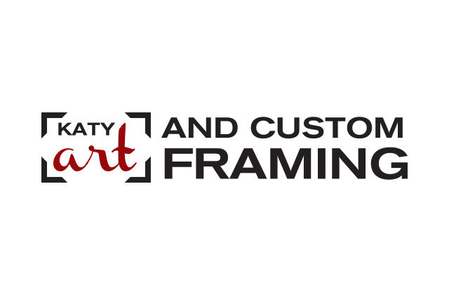 katy art and custom framing logo design